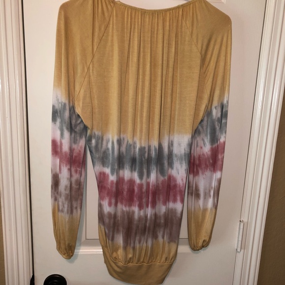 Tie Die Blouse - Picture 3 of 4